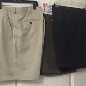 Mens silk shorts by Baracuta